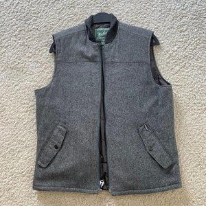 Woolrich Wool Vest, Mens Medium, Gray, preowned Excellent condition